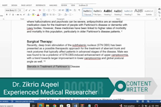 write medical and healthcare assignments and  presentations
