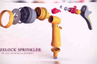 3d model cad product drawing