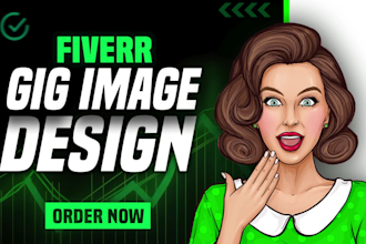 design attractive fiverr gig image, thumbnail, picture or cover
