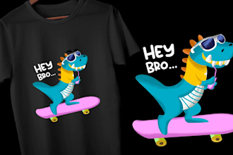 create your ideas into an amazing custom t shirt design