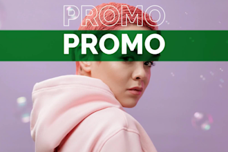 do modern dynamic business promotional video ads, promo videos, short ads