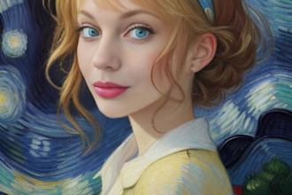 create an ai face swap artwork with your face