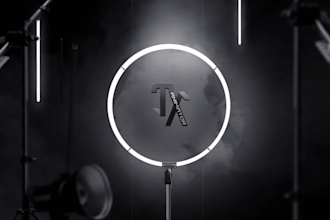 create 3 epically cinematic logo animations