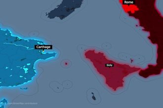 create custom travel map animation video
