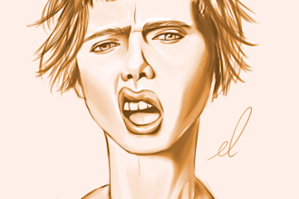 illustrate or digitally paint any portrait for you