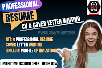 create professional cv, resume writing ,cv builder, cv maker