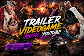 do a trailer for your videogame movie or music video youtube