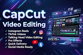 your capcut video editor for talking head video editing