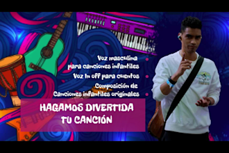 be your singer and songwriter of music for children