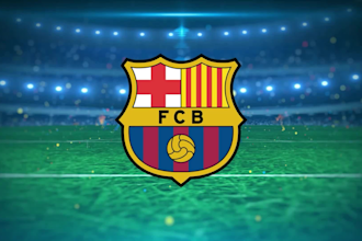 create a soccer football logo intro animation and sports