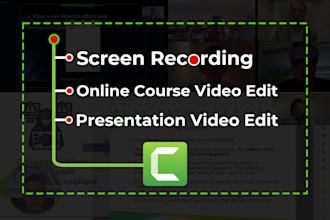 screen record and edit zoom meetings, webinars, online courses using camtasia