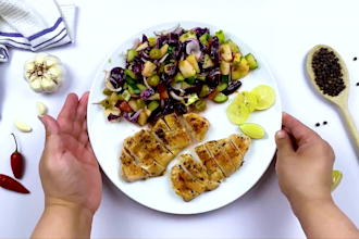 create a food cooking video recipes in 4k
