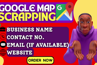 scrape google map, b2b lead generation, email collection, data extraction