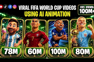turn viral football fifa world cup moments into engaging ai animated videos