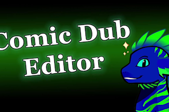 edit a comic dub for you