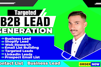 do b2b lead generation, b2b  leads, targeted leads service