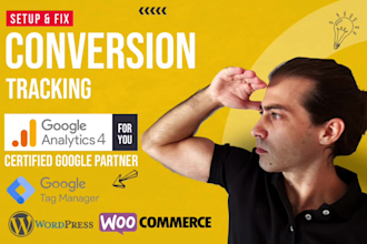 setup google ads conversion tracking, analytics, tag manager, ga4, gtm