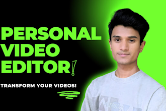 be your personal video editor for vlogs, talking head videos, or gaming content