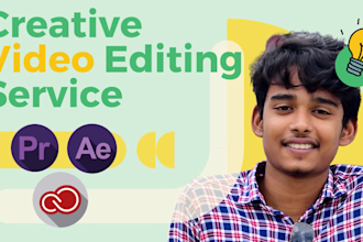 do professional video editing, youtube video edits