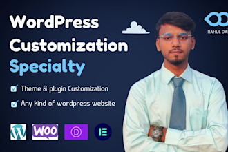 do wordpress customization and wordpress website redesign