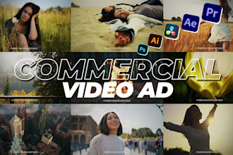 create cinematic teaser trailer promo or commercial ads