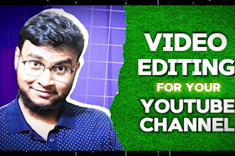 edit ur youtube, business videos professionally