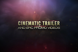 do cinematic trailer, worship videos, church event and conference promo videos