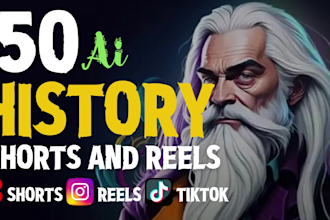 create ai animation story and ai history videos for tiktok and youtube