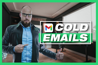 write and automate a cold email marketing campaign for lead generation