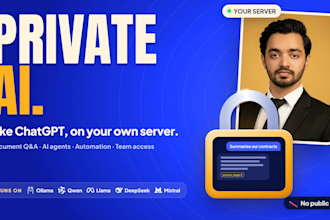 build a private self hosted ai server for your business with local llms