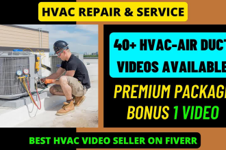 do hvac video or hvac install repair service promo