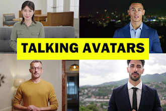 make avatar talking with ai voiceover of your script
