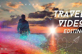 edit your travel, vlog, gopro, and drone videos