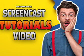 screencast how to use website or app tutorial video