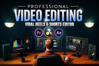 edit viral reels and youtube videos that boost views