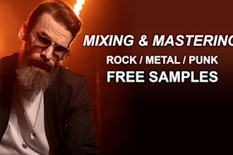professionally mix and master your rock or metal song