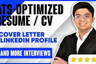 write an ats optimized resume that gets more interviews