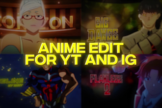 make engaging anime edits and amvs