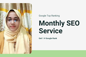do monthly local SEO service and google business profile ranking