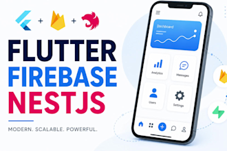 build your flutter app with flutter firebase using rest API