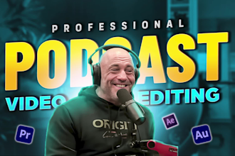 be your weekly podcast video editor, manager, and youtube expert