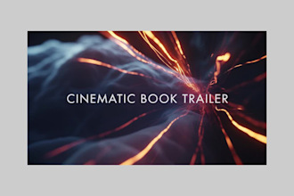 make engaging book trailer, book marketing video and author promo content