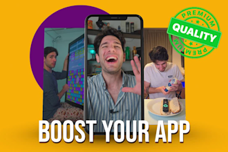 boost your app create a ugc video talking head promote game