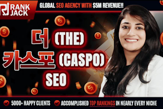 do full gaming SEO korean backlinks package for google first page ranking