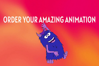 create 2d cartoon animation video