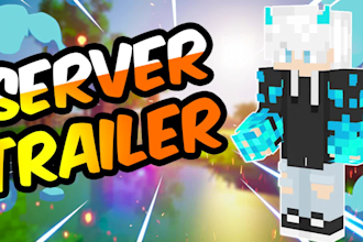 edit up to 1 minute minecraft server trailer 1080p