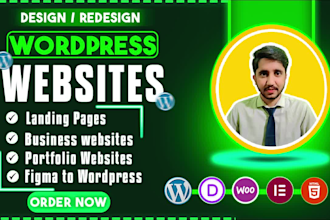 do redesign rebuild copy clone update fix revamp wordpress website