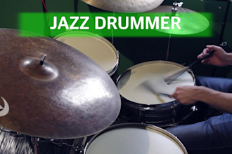 be your recording jazz drummer for your music in my studio