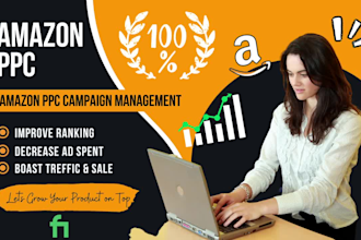 set up, manage and optimize your amazon PPC campaign