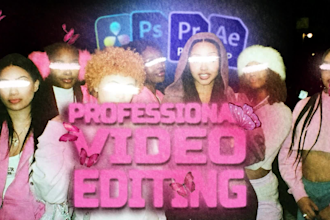 pro edit your rap, trap, or hip hop music video vfx